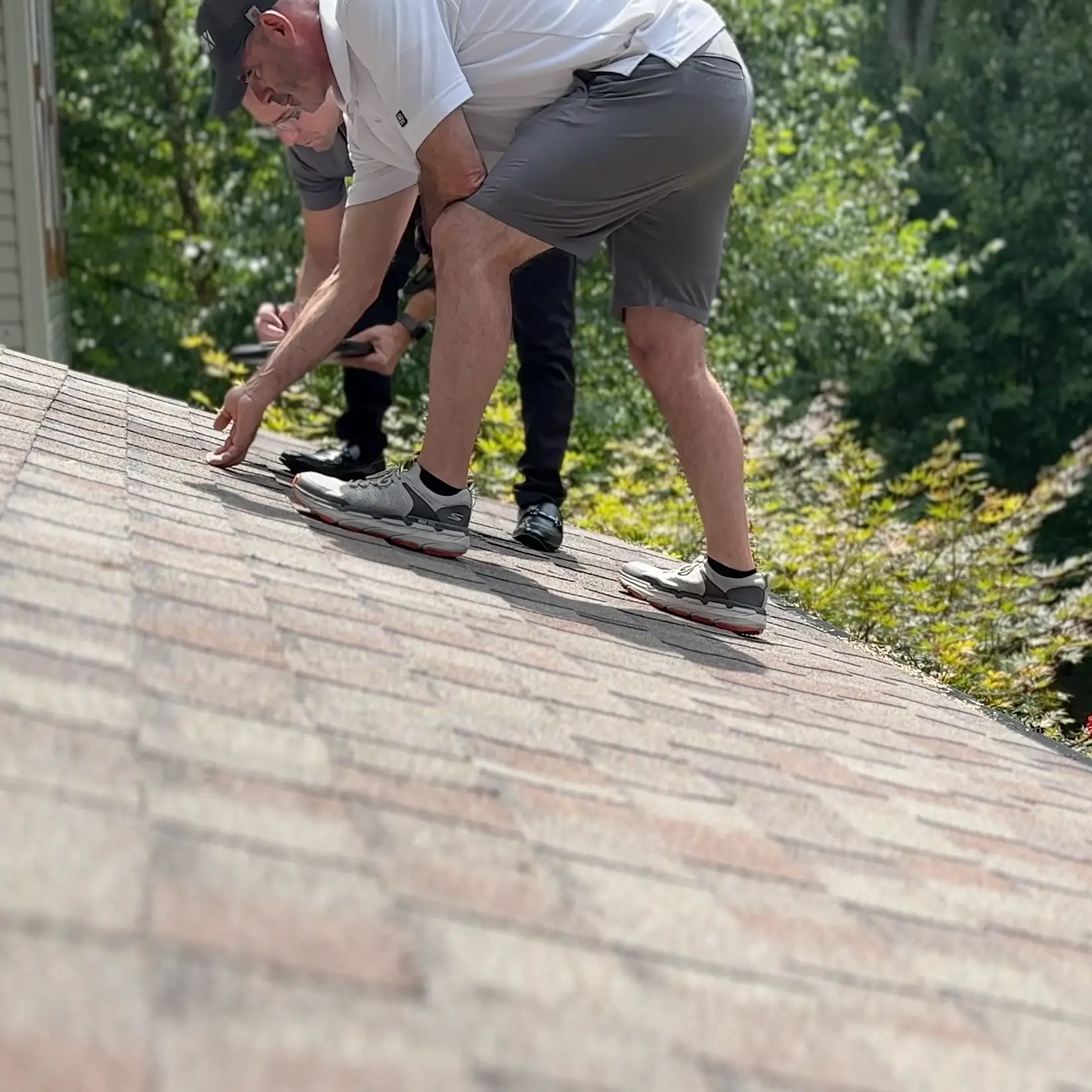 photo roof assessment