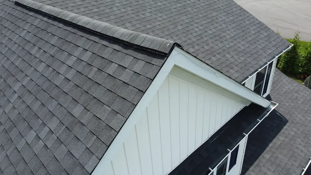 Completed roofing project in Hallandale Beach neighborhood